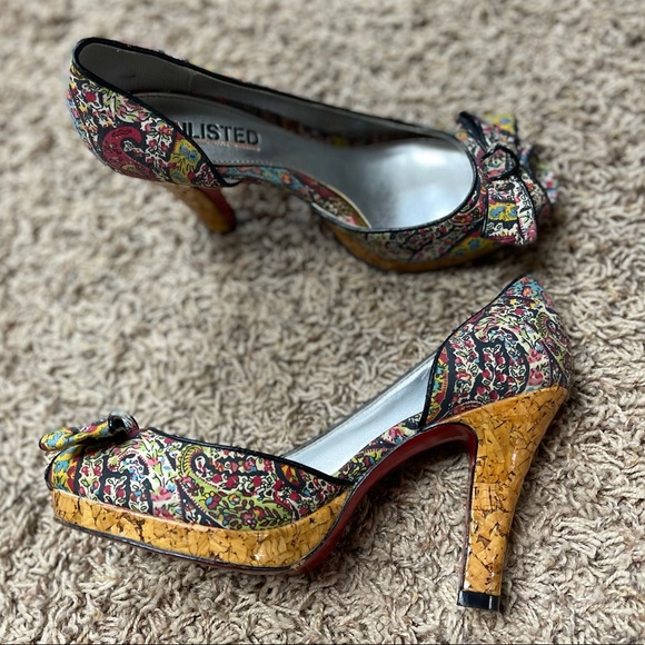Unlisted multicolored heels - Picture 4 of 4